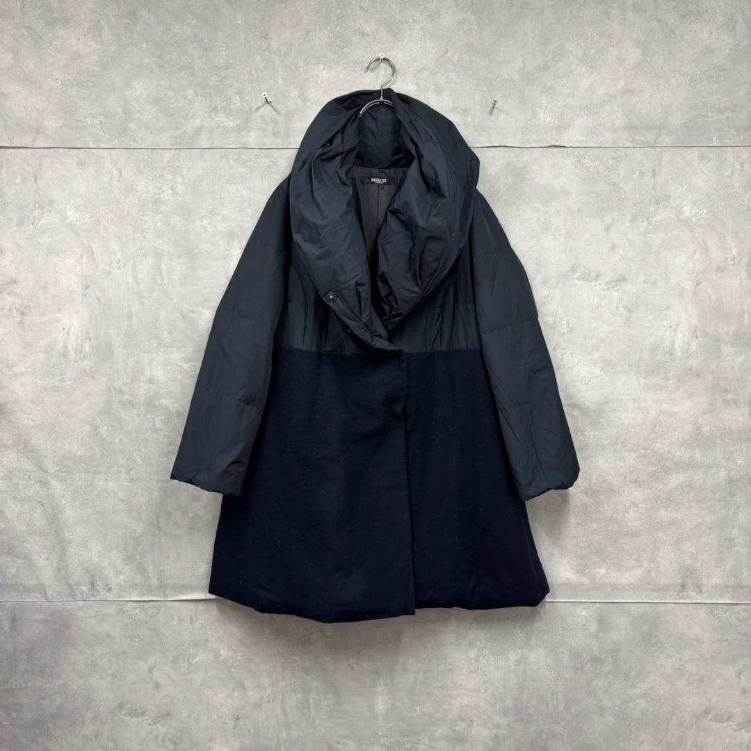 15号 HIROKO BIS ショールカラー ダウンコート　 N2237
