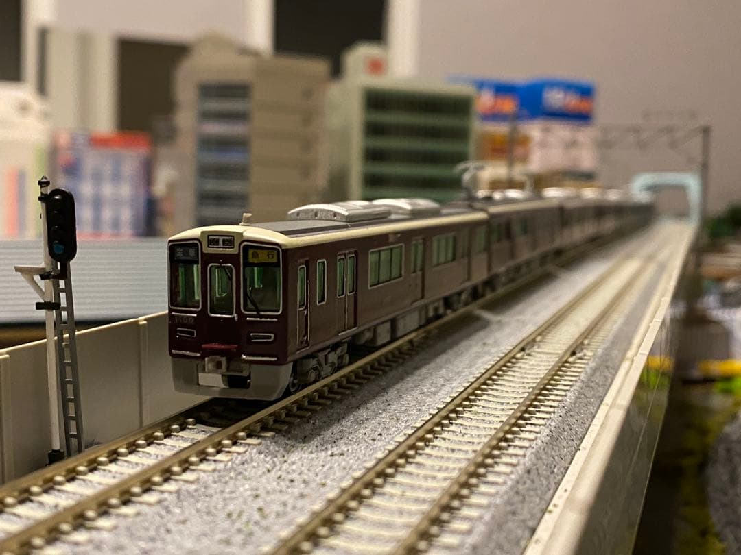 鉄コレ阪急1000系8両N化済み（M車有り）クリアコート施工