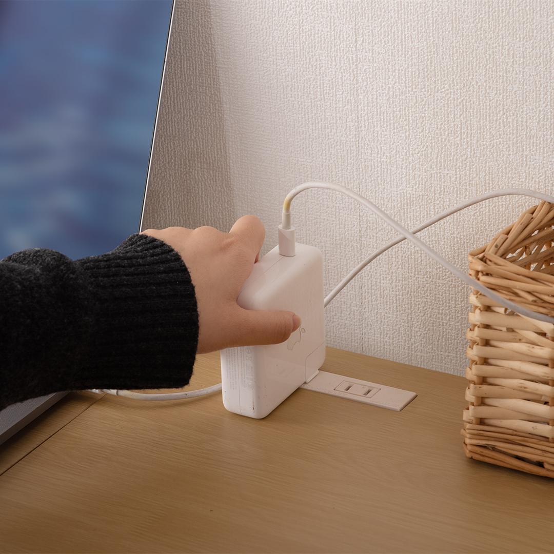 ロフトベッド階段付きパイプベッドシングルコンセント付き耐震 ベッドシング