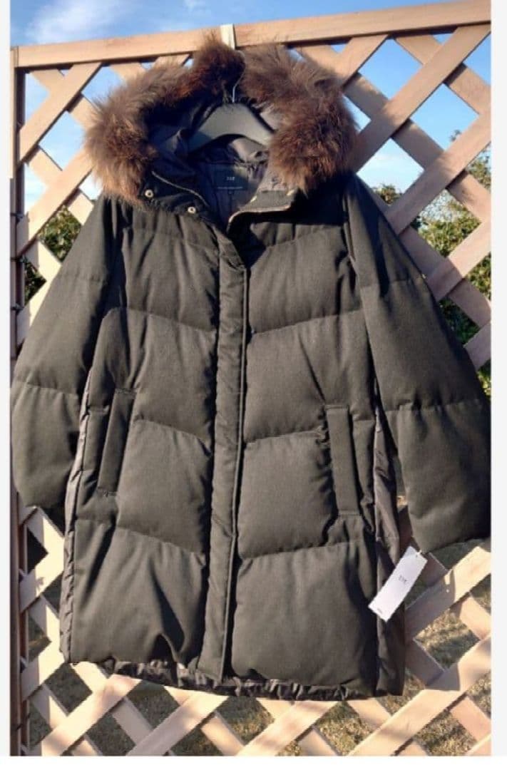 ２３区新品✨️ TWツイルロングダウンコート　ダウンジャケット２３区レディース