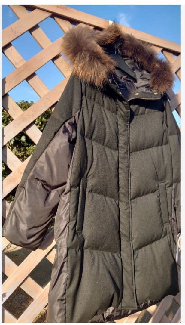 ２３区新品✨️ TWツイルロングダウンコート　ダウンジャケット２３区レディース