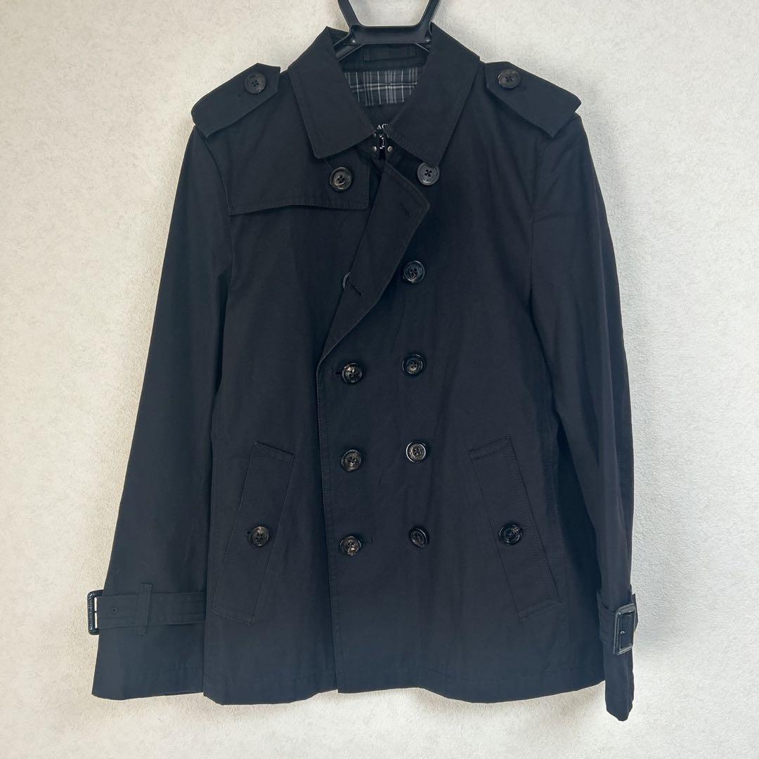 BURBERRYバーバリー ブラックレーベル ショート トレンチコート メンズ