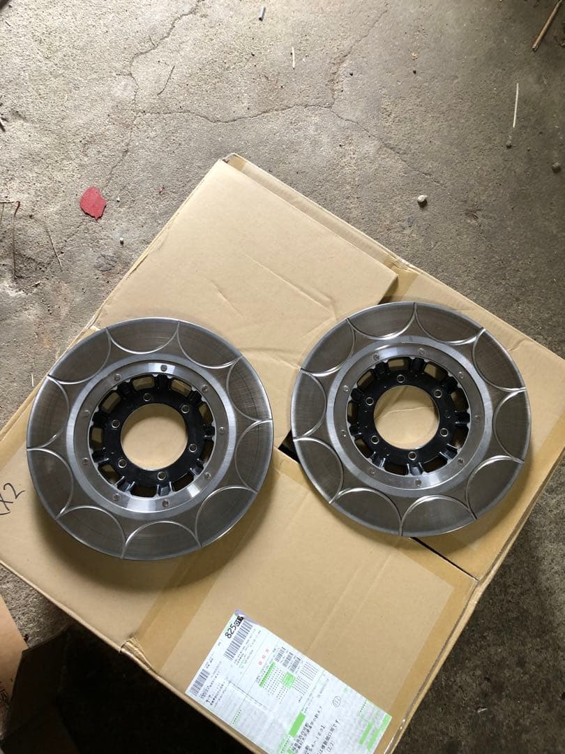 z1z2 スリット入りブレーキローター 2枚セット(Ｋ)