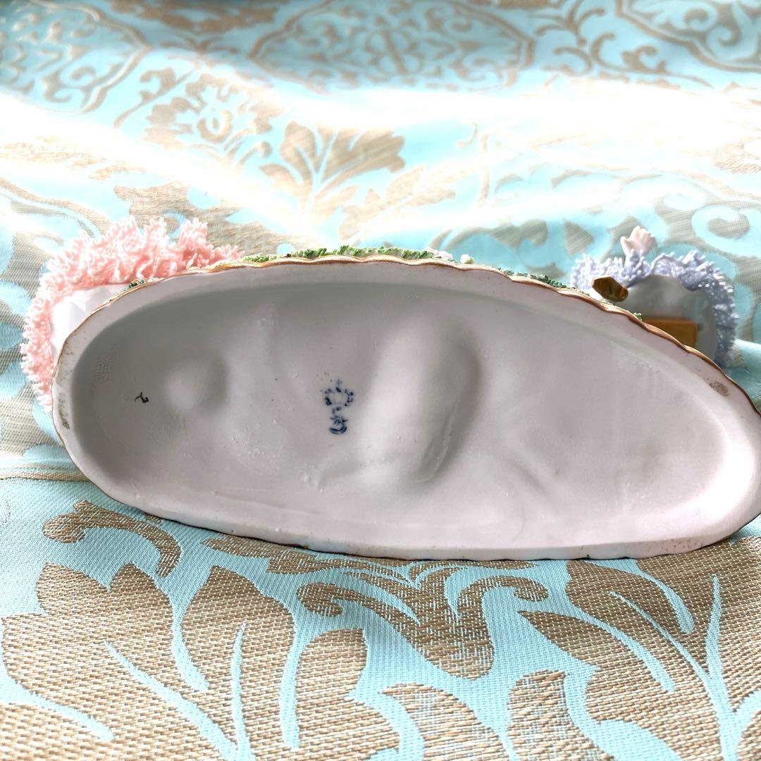 ジッツェンドルファ　陶器人形　シーソー姉妹