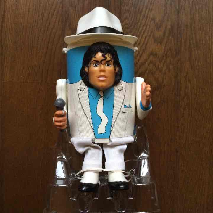 新品未使用マイケルジャクソンのパペットクーラー、小物入れ、水筒、オブジェ、