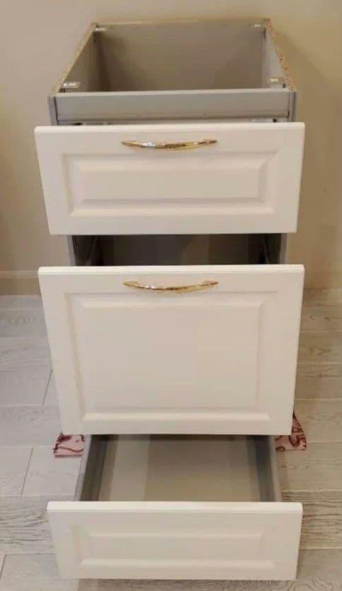 【永大産業】キッチン収納　クアルタホワイト