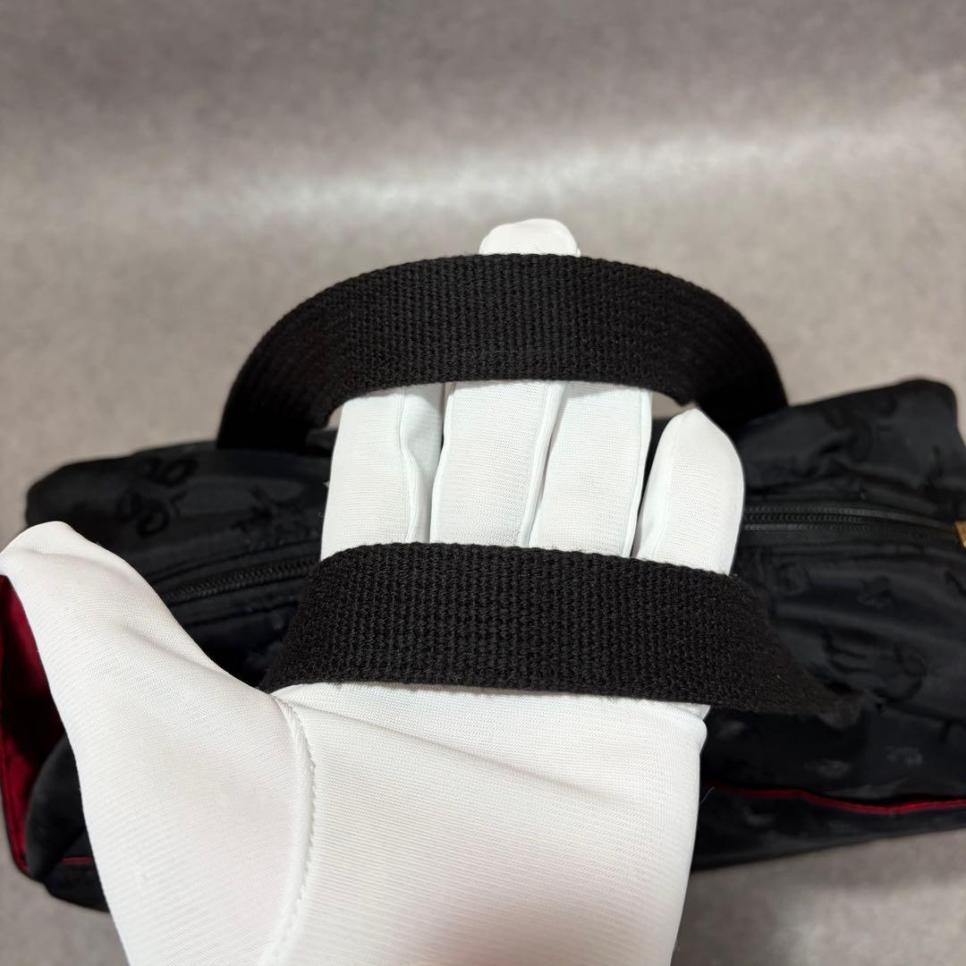 希少美品⭐︎フェイラー 2way ハイジ ジャガード ボストンバッグ ブラック