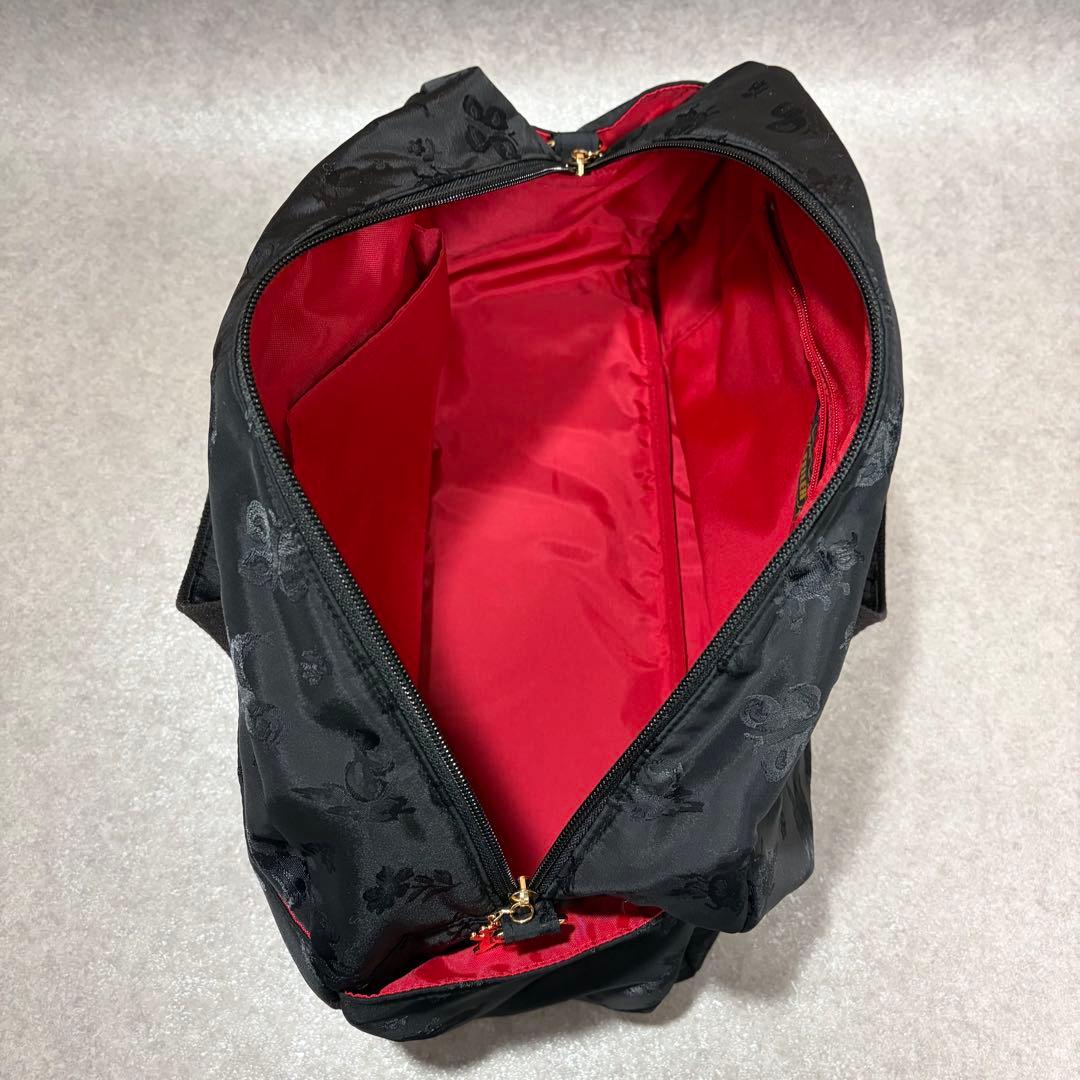 希少美品⭐︎フェイラー 2way ハイジ ジャガード ボストンバッグ ブラック