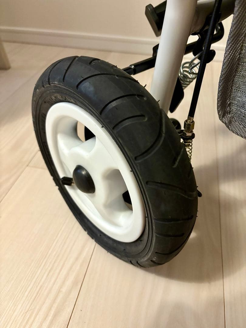 【引き取り限定】AIRBUGGY ペットカート グレー　ラージサイズ