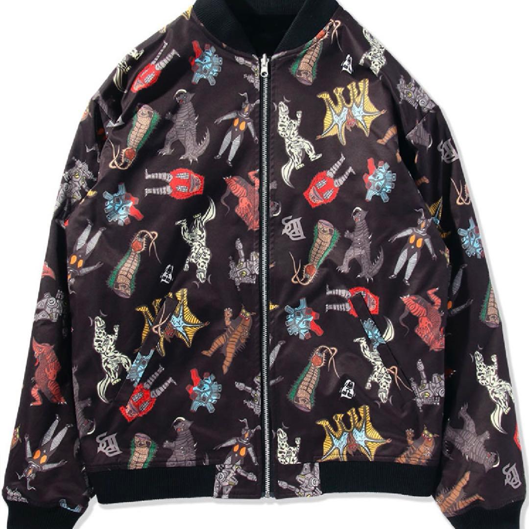 パンクドランカーズレッドキングスカジャン、 リバーシブル