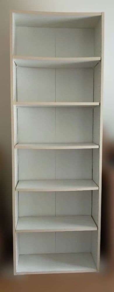 ニトリ 旧カラボワイド 高さ174cm ハイタイプホワイト 6段オープンシェルフ