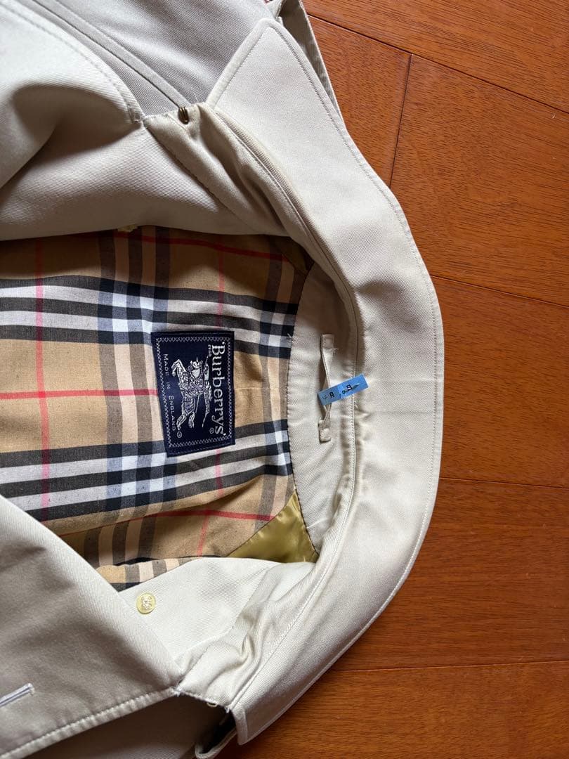 専用です。Burberry ベージュ トレンチコート　メンズ　ＬＬ