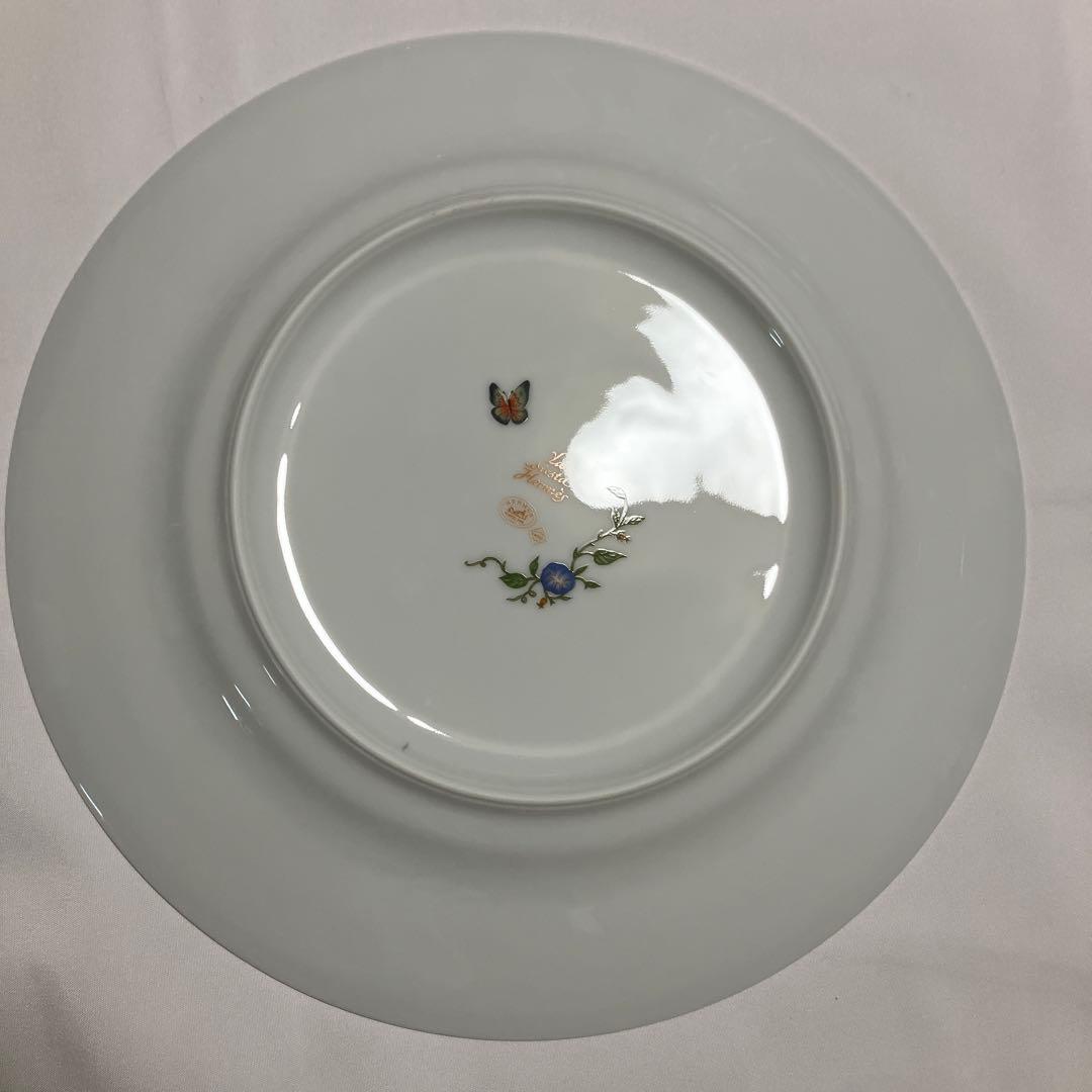 エルメス HERMES シエスタ 大皿 プレート 蝶 花 27.5ｃｍ 廃盤品