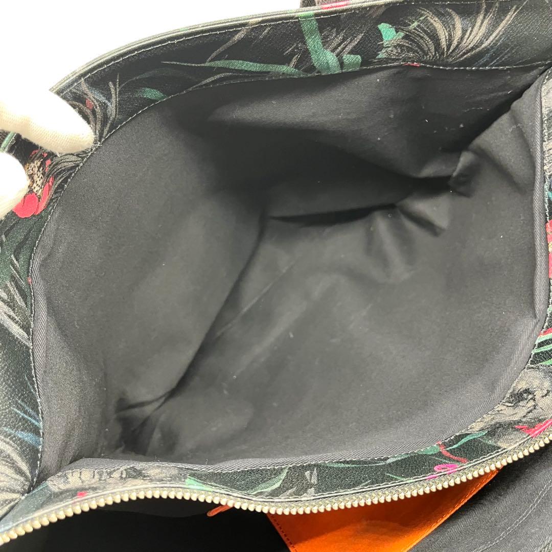 Paul Smith トロピカルバード 黒 トートバッグ