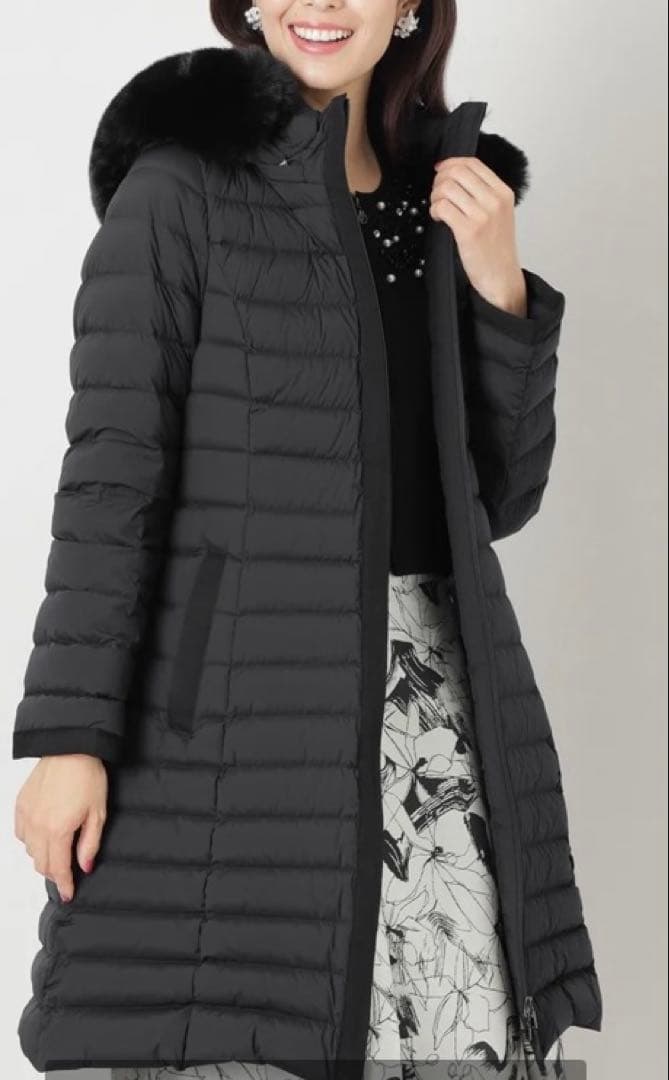 訳ありtobechic大きいサイズ44♥︎ロイカストレッチビクトリアンダウンコート