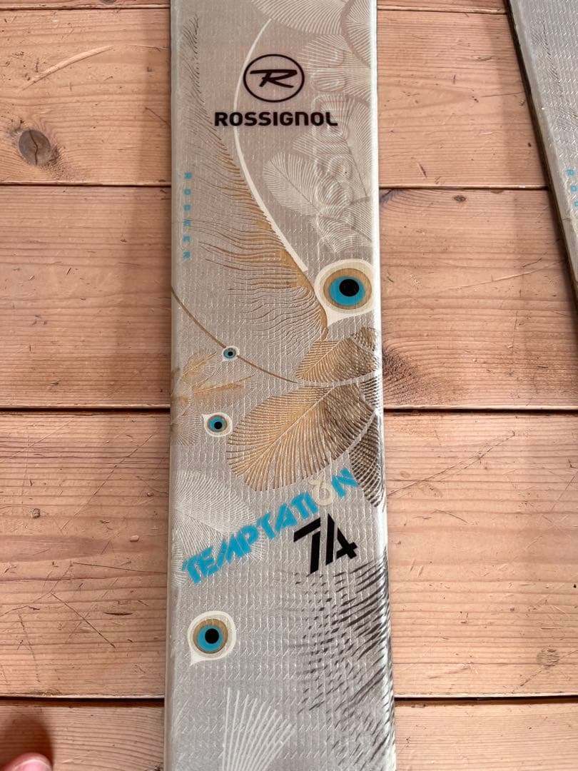 ROSSIGNOL 孔雀、希少　スキー ビンディング付