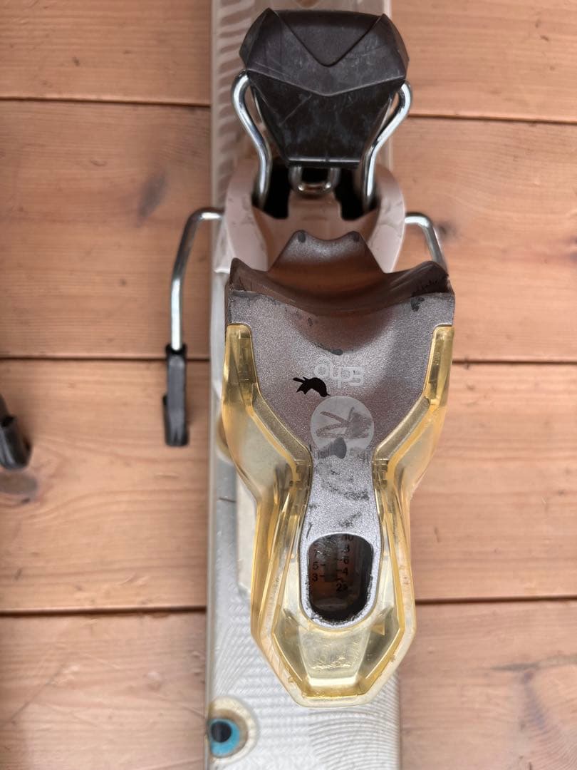 ROSSIGNOL 孔雀、希少　スキー ビンディング付