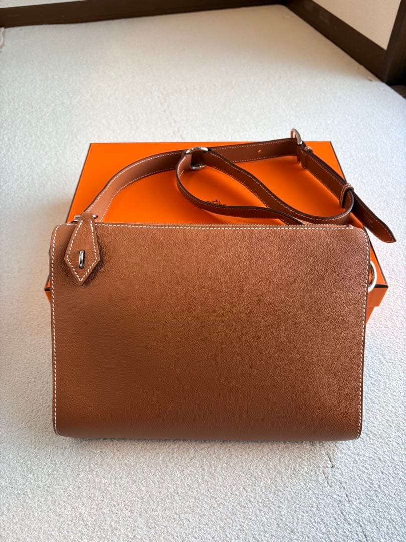 エルメス　Hermes ボリトル ショルダーバッグ　ゴールド W刻印