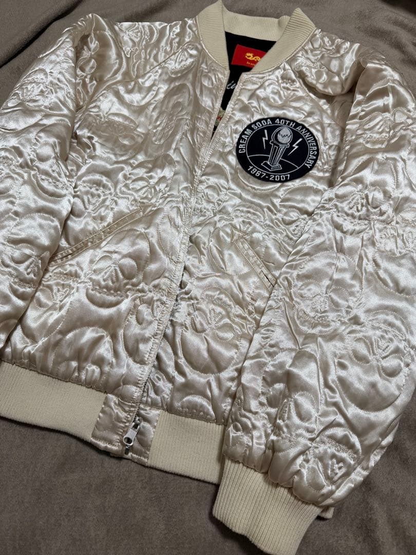 ２面用 別珍 CREAM SODA Pink Dragon 日本限定 スカジャン