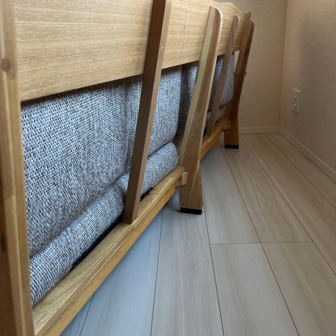 事情があり再出品！木製ソファ