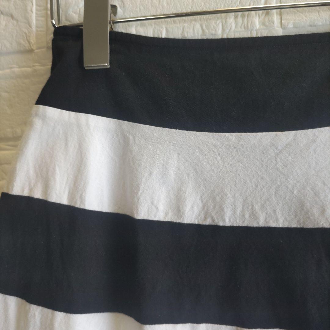 ジュンヤワタナベ 　コムデギャルソン　ボーダー　スカート　フレア