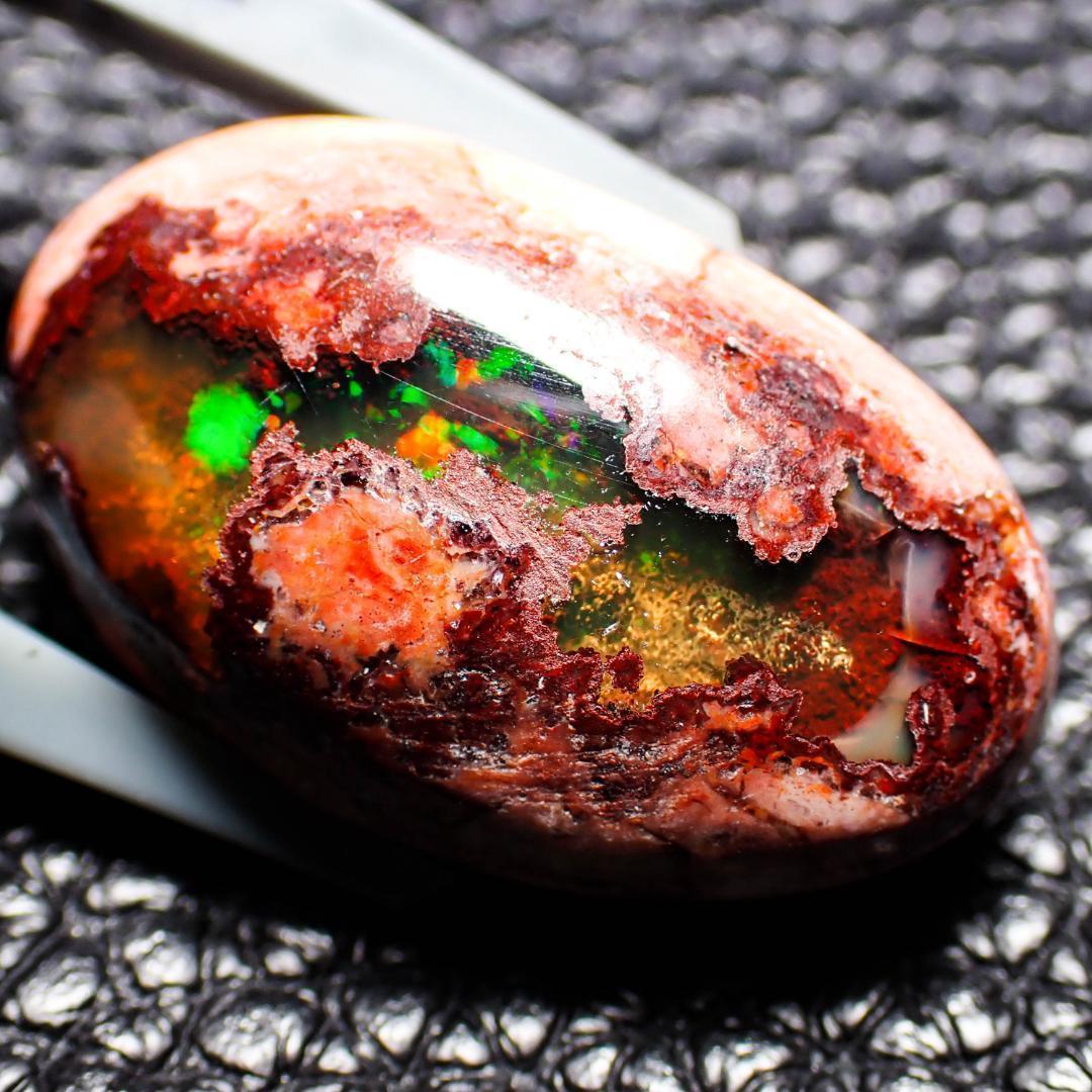 カンテラオパール 原石 3 結晶 ルース 鉱物 標本 パワーストーン 天然石