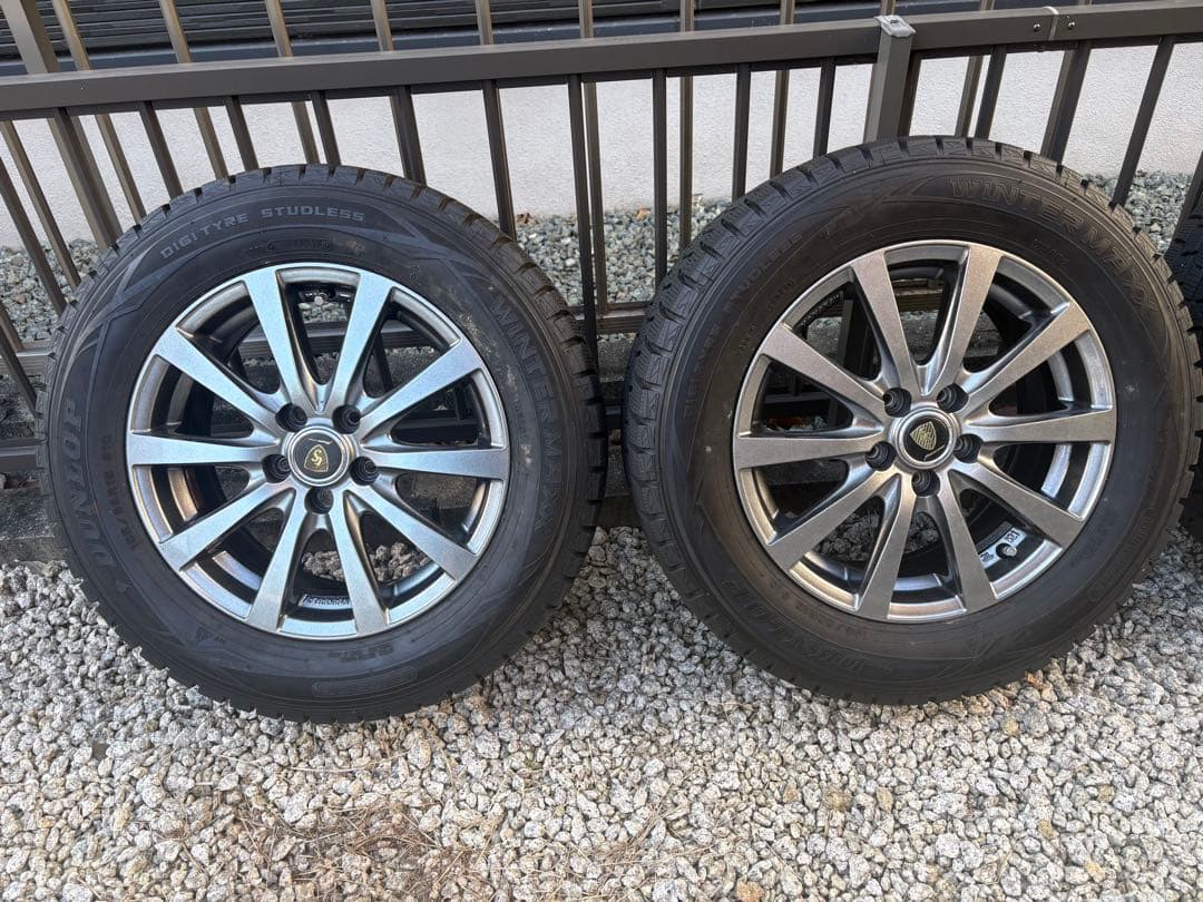 ★プリウス★スタッドレス★PCD100★195/65R15★4本セット★