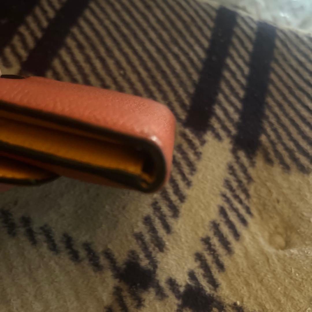 ロエベ財布オレンジ美品値引き可