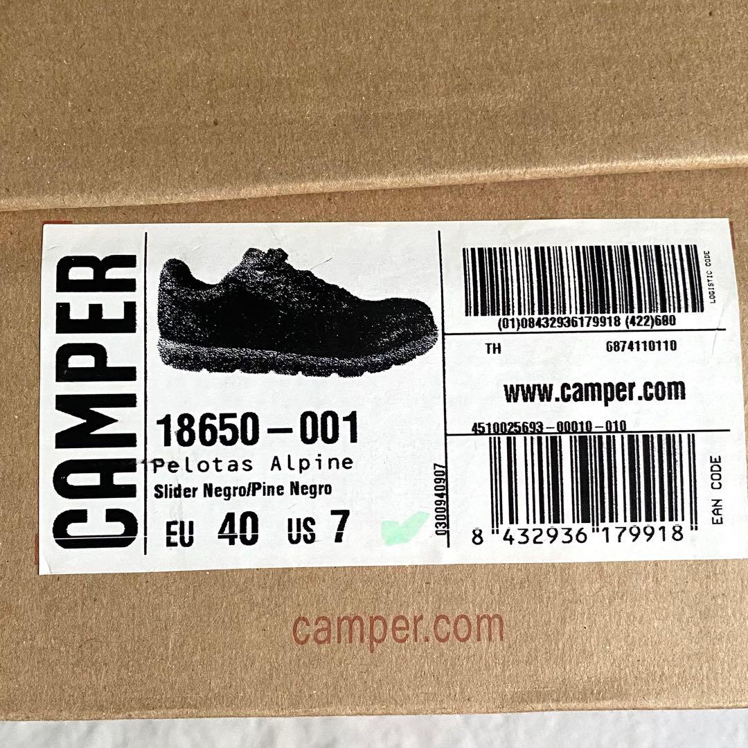 CAMPER カンペール Pelotas Alpine レザースニーカー25cm