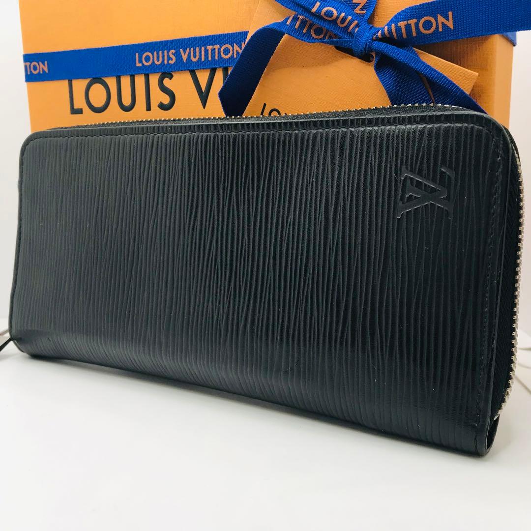 極美品✨ルイヴィトン エピ 黒 ジッピーウォレット ヴェルティカル 長財布