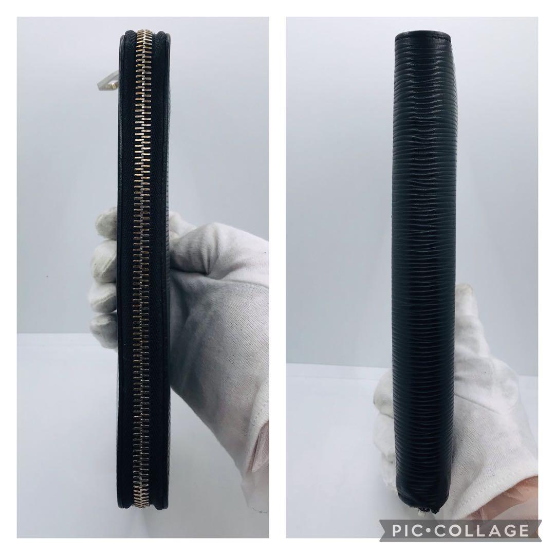極美品✨ルイヴィトン エピ 黒 ジッピーウォレット ヴェルティカル 長財布