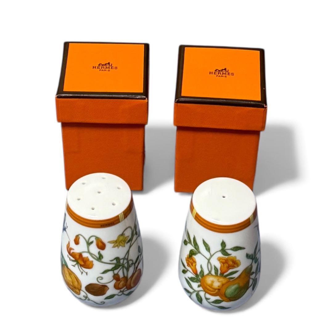 箱付き タグ付き未使用◆エルメス◆シエスタ◆ソルト＆ペッパー◆2個セット