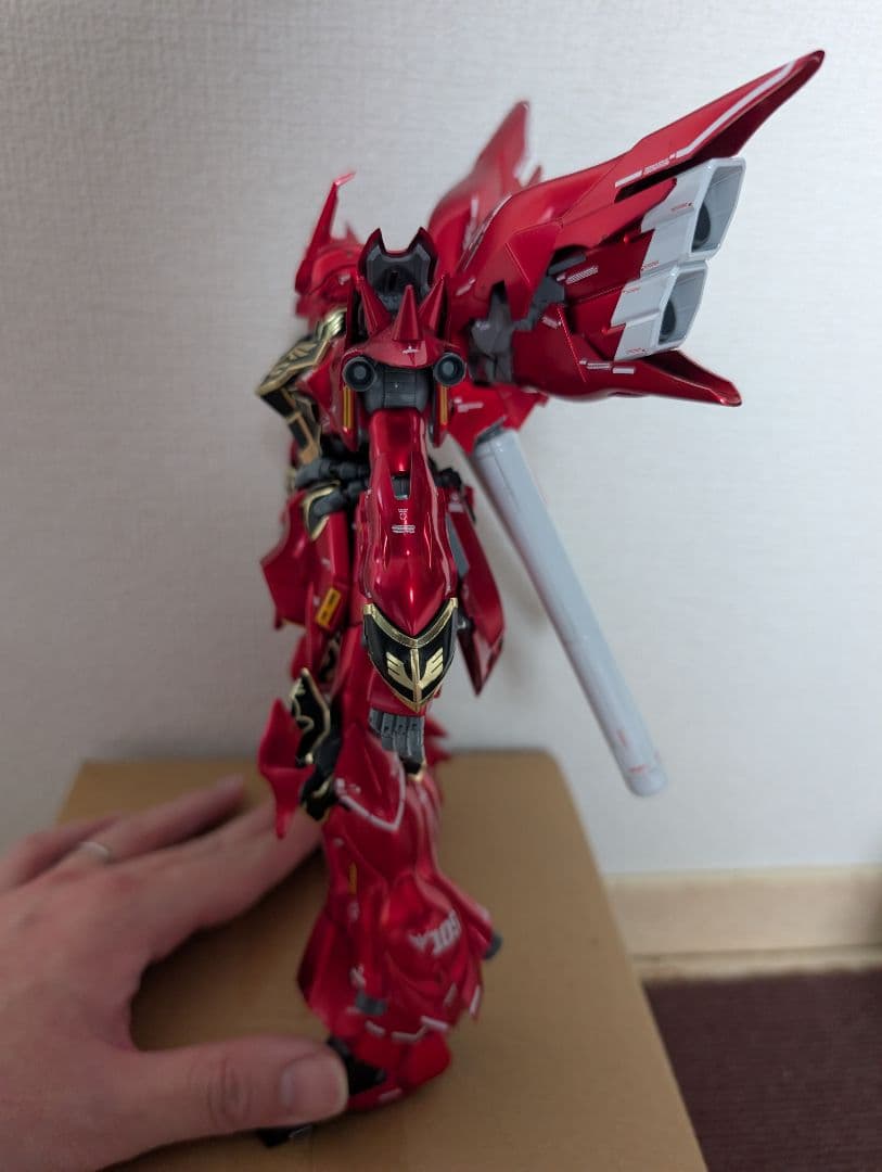 MG ユニコーンガンダム、シナンジュ　チタニウムフィニッシュ　2体セット