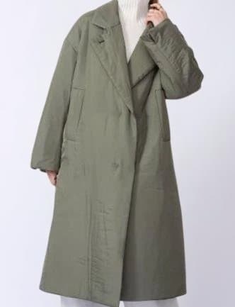 Aga（アーガ）/ パディングテーラードコート　カーキ　ヤマダヤ