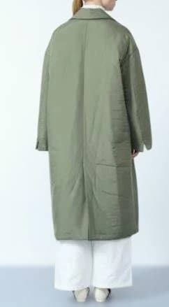 Aga（アーガ）/ パディングテーラードコート　カーキ　ヤマダヤ
