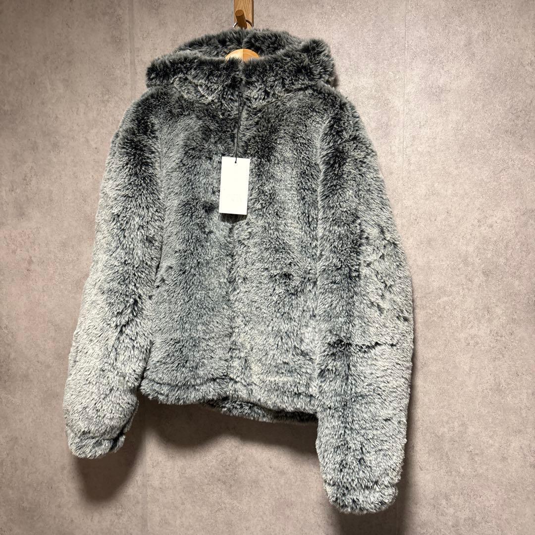ZARA ザラ フェイクファー フード付きジャケット M