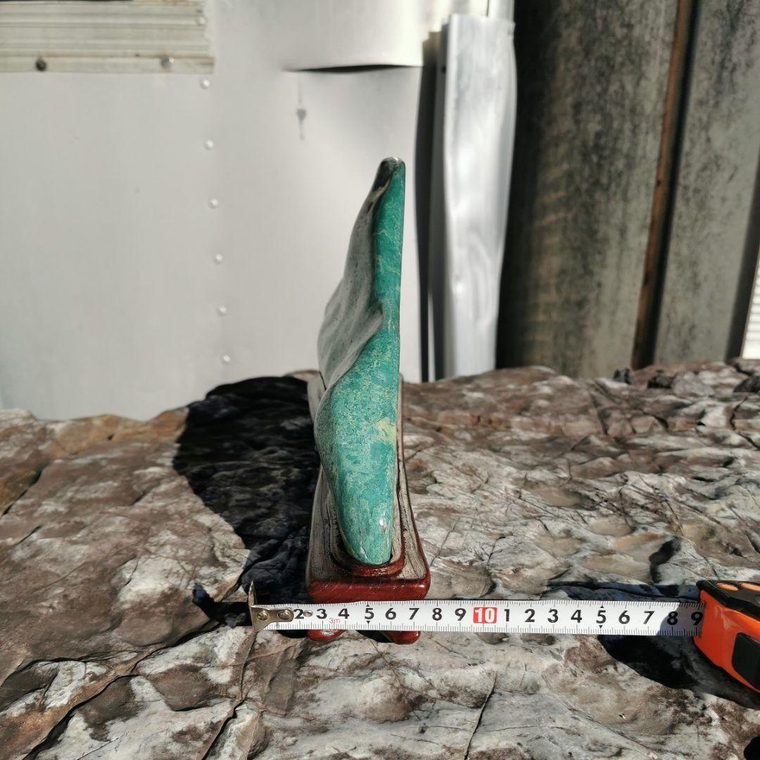 ナミビア　翡翠　3.8キロ　ヒスイ　鑑賞石　石　置物　オブジェ　インテリア