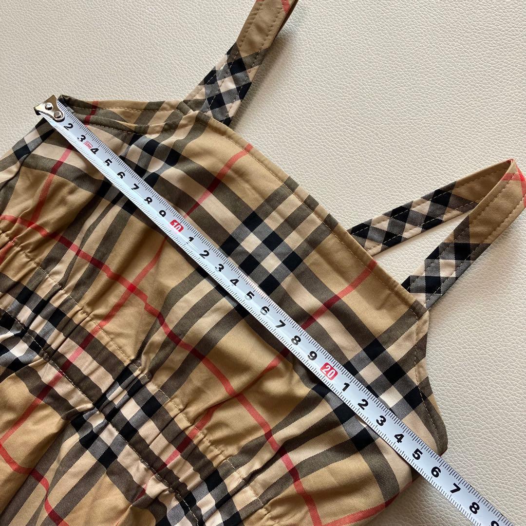 極美品　現行　バーバリー　ワンピース　キッズ　ノバチェック　18M 86㎝
