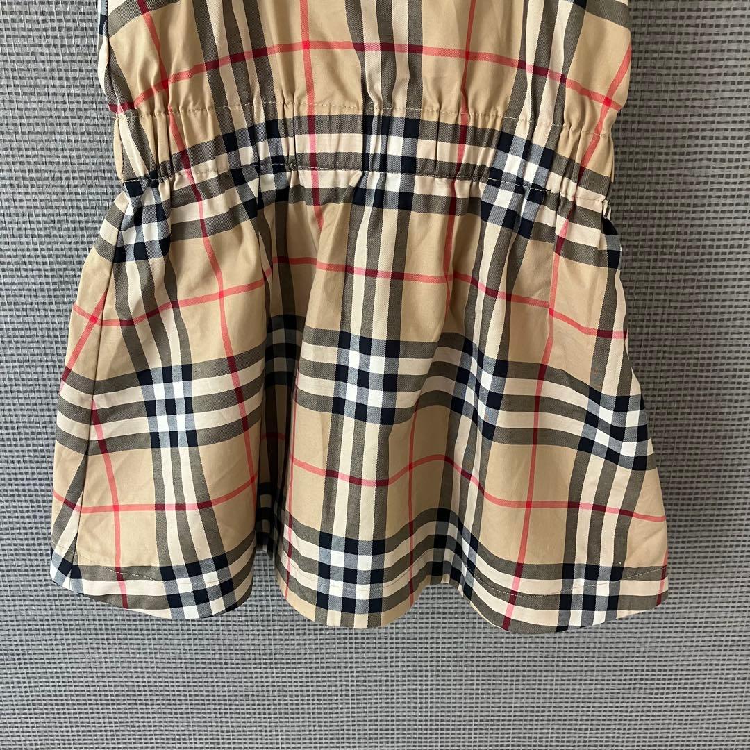 極美品　現行　バーバリー　ワンピース　キッズ　ノバチェック　18M 86㎝