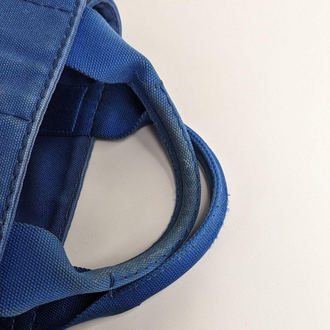 プラダ　カナパ　ハンドバッグ　トートバッグ　ジャガード　ロゴ　キャンバス