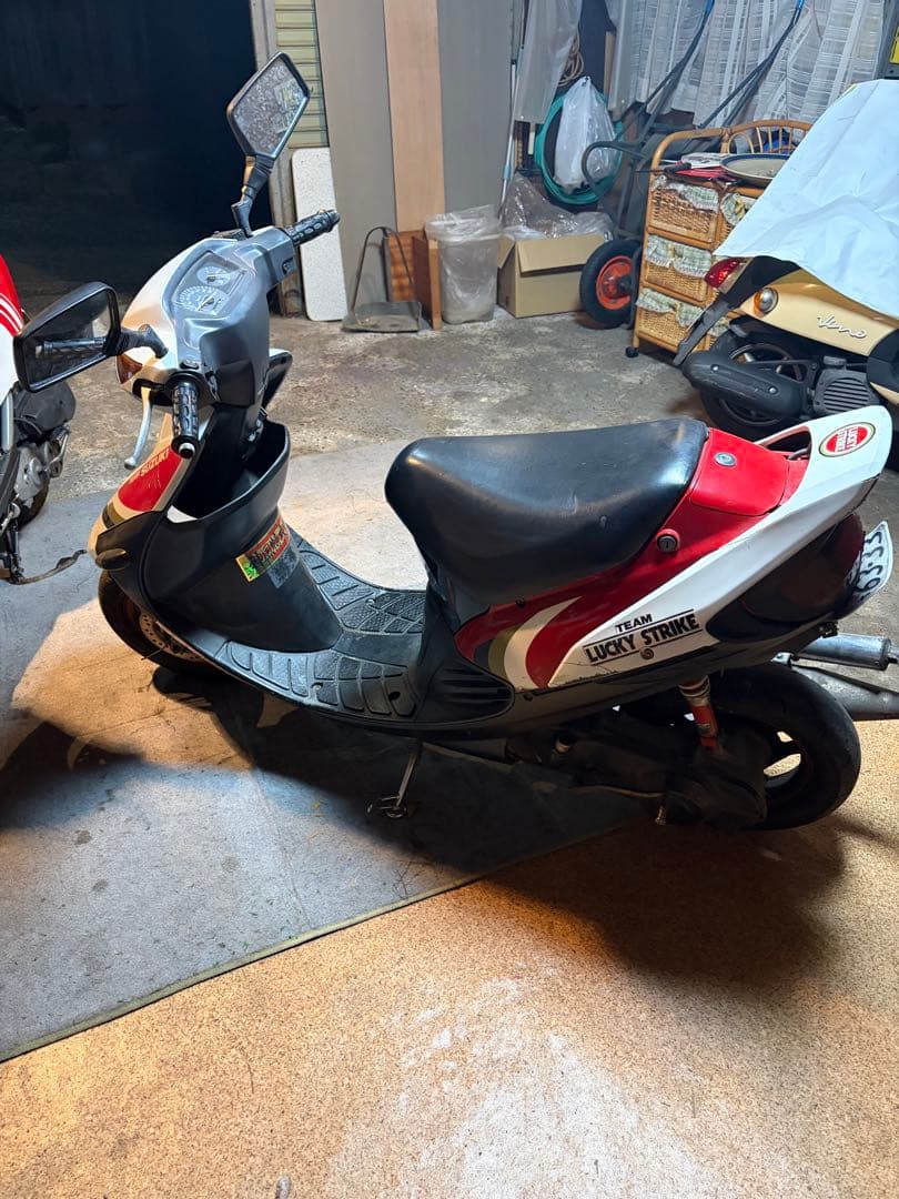 t*y様 スズキ　セピアZZ 純正ラッキーストライクカラー！ エンジン載せ替え