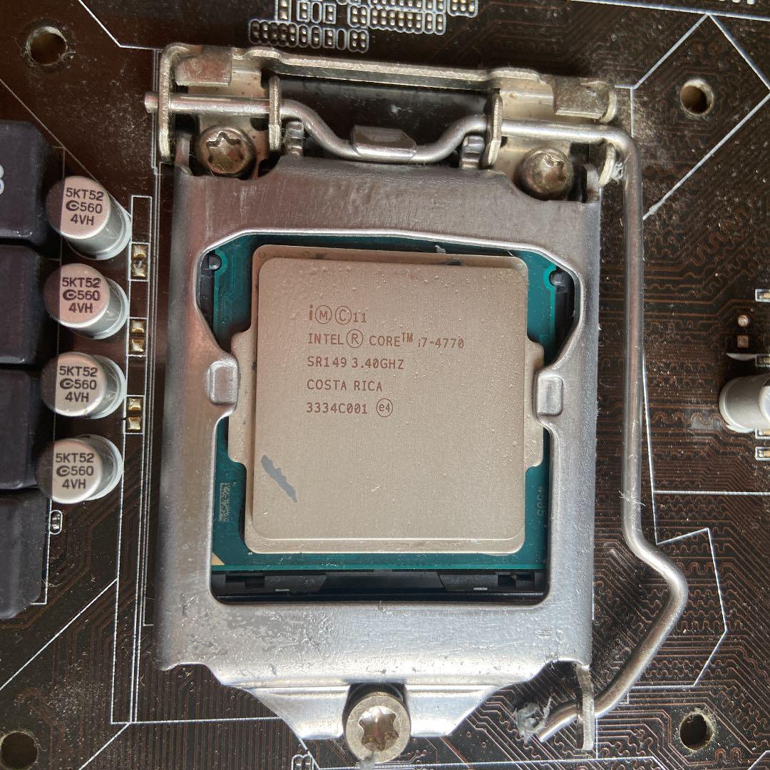 Core i7-4770 ,HB7-PRO,メモリ4GBx2など