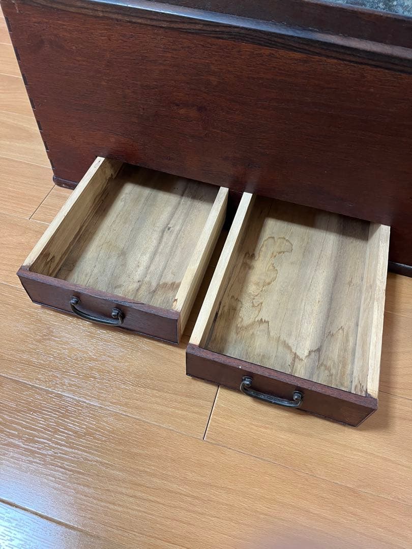 【期間限定値引き】　長火鉢　引出し付き　骨董品　アンティーク レトロ　昭和　希少