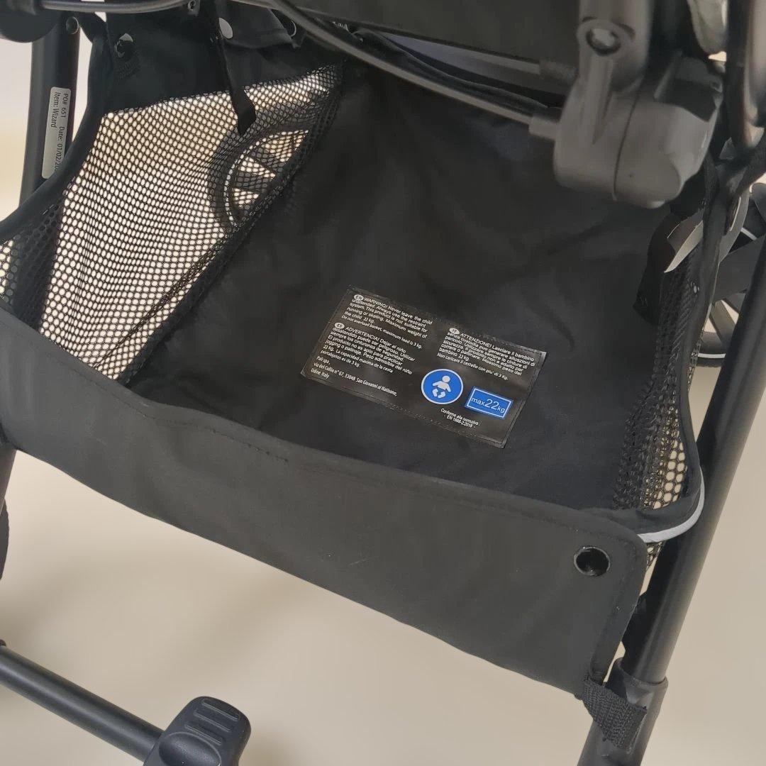 Pali　wizard　パーリー　ウィザード　ブラック　ベビーカー　コンパクト