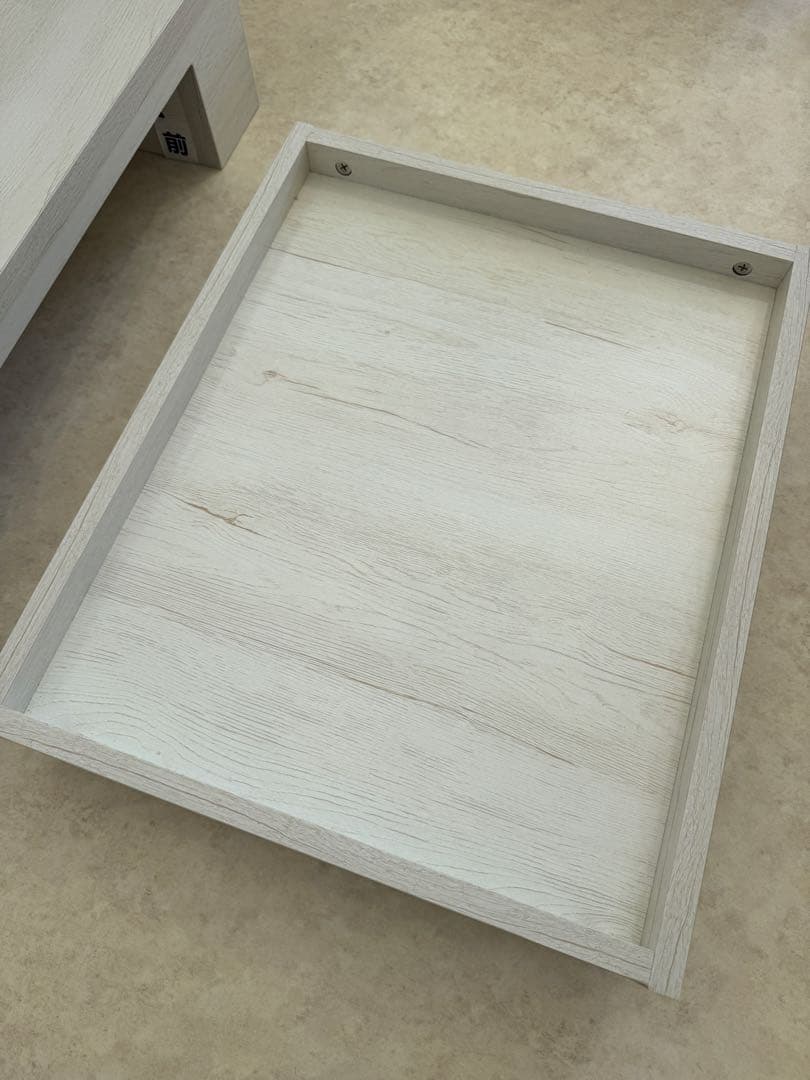 【未使用美品】マツエクサロン・ネイルサロン リクライニングチェア用木製ステージ