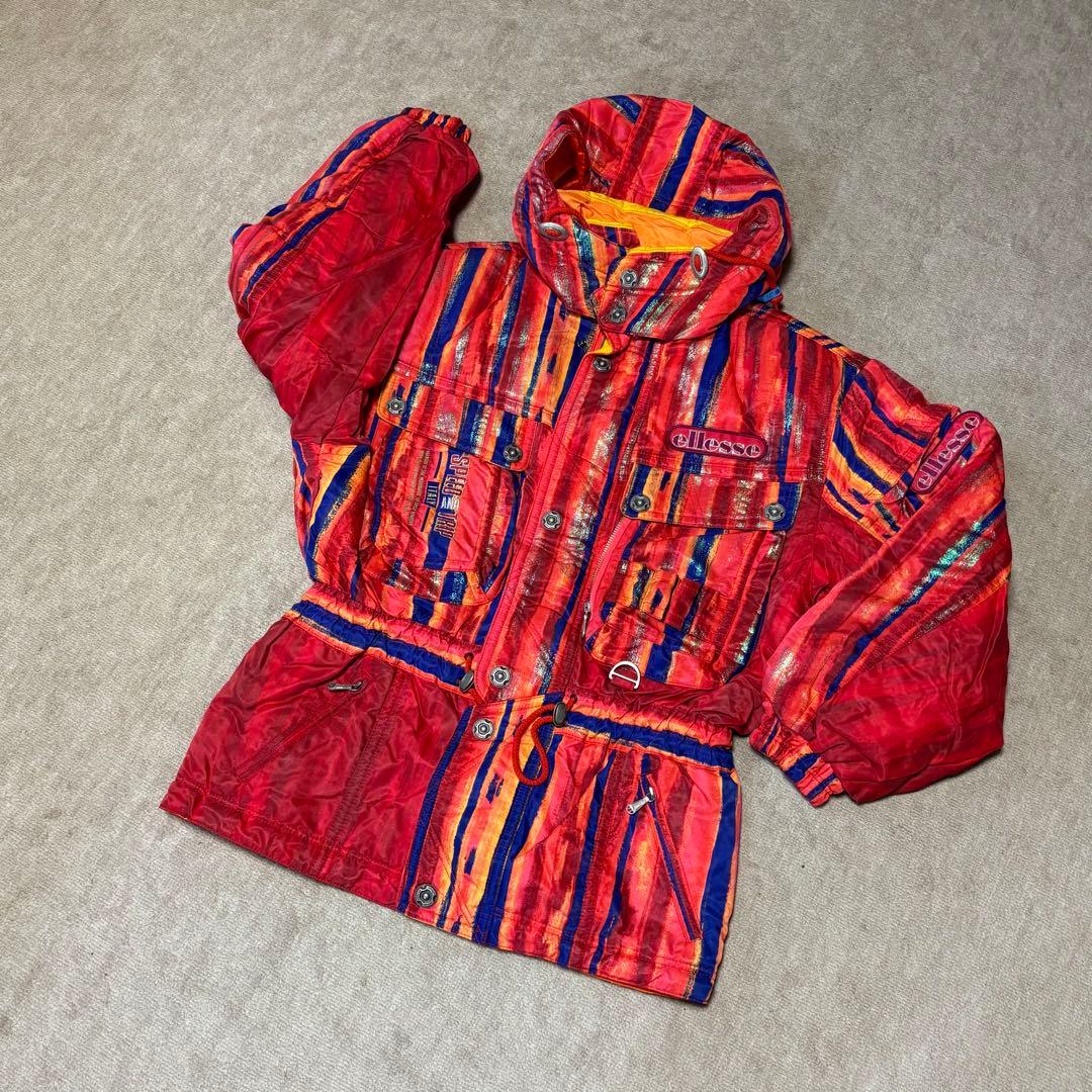 【美品】ヴィンテージ 90's エレッセ スキーウェア メンズ　Ｌサイズ