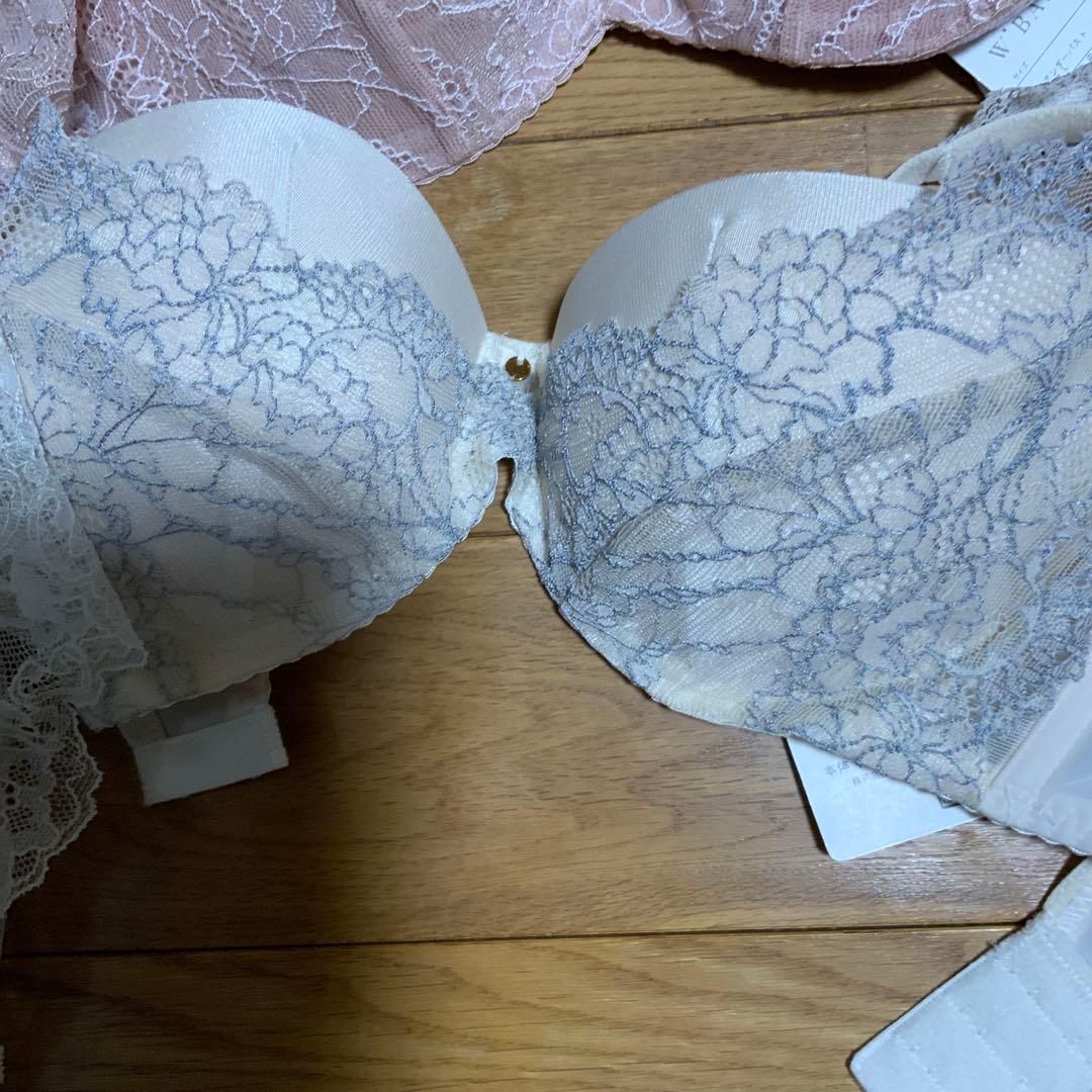 mi_riW' BASIC ブラジャーショーツセット D65/M3点