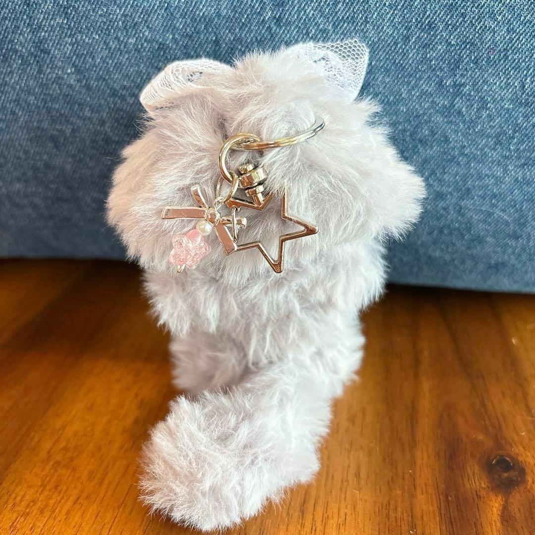 モールドール　わんちゃん　グレー