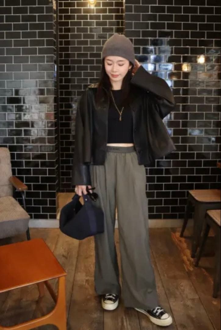 今期　新品未使用epa エパ　eco leather jacket