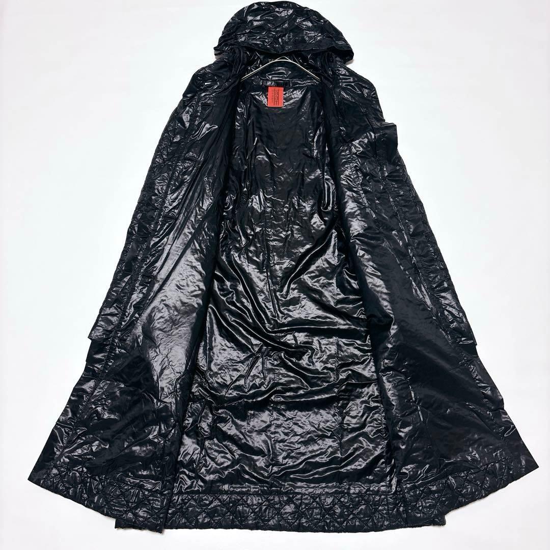 未使用級♡ハートイッセイミヤケ キルティング 中綿コート 2way ロング丈 M